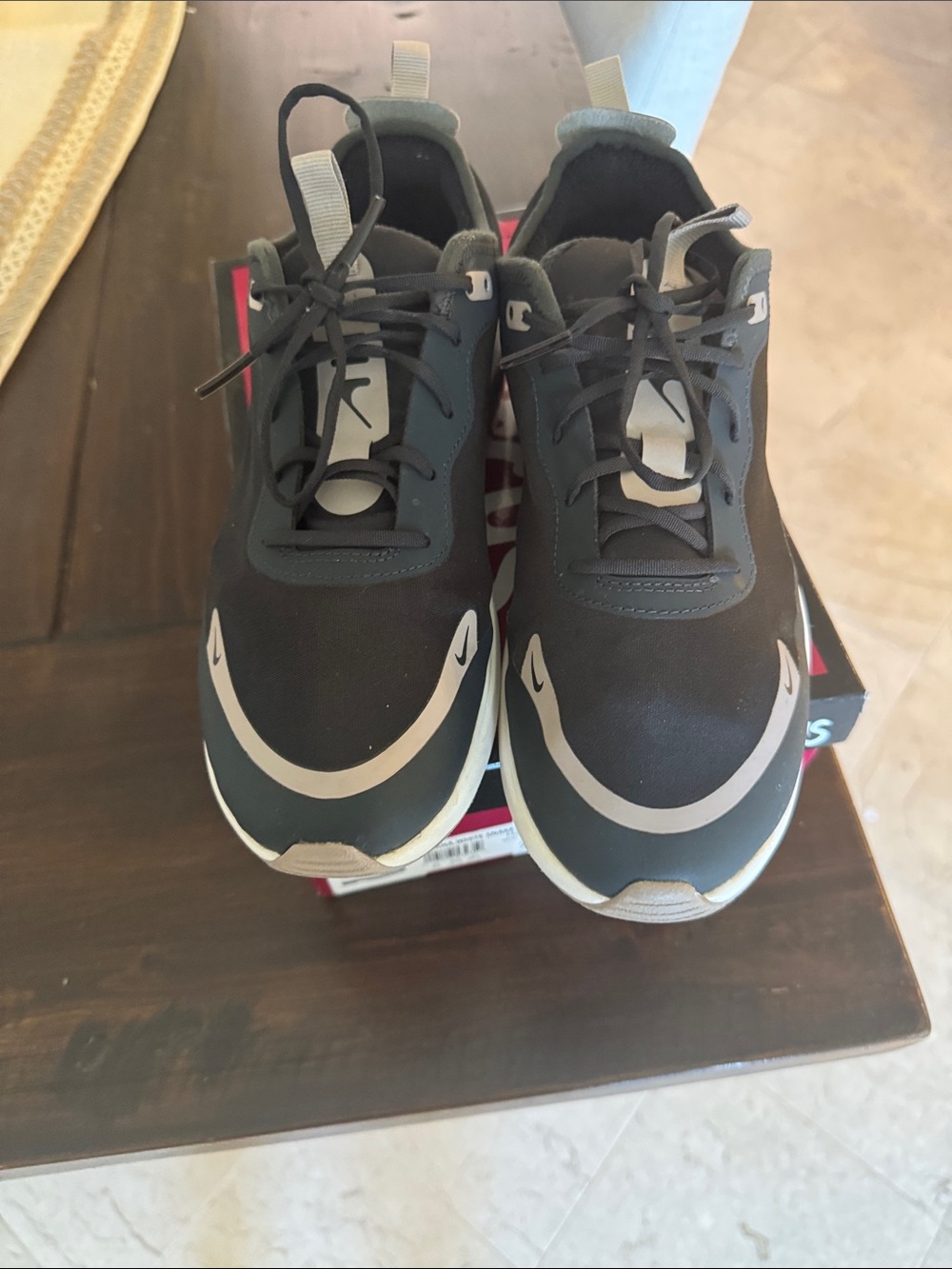 Nike women Black and Gray Low-Top Sneakers